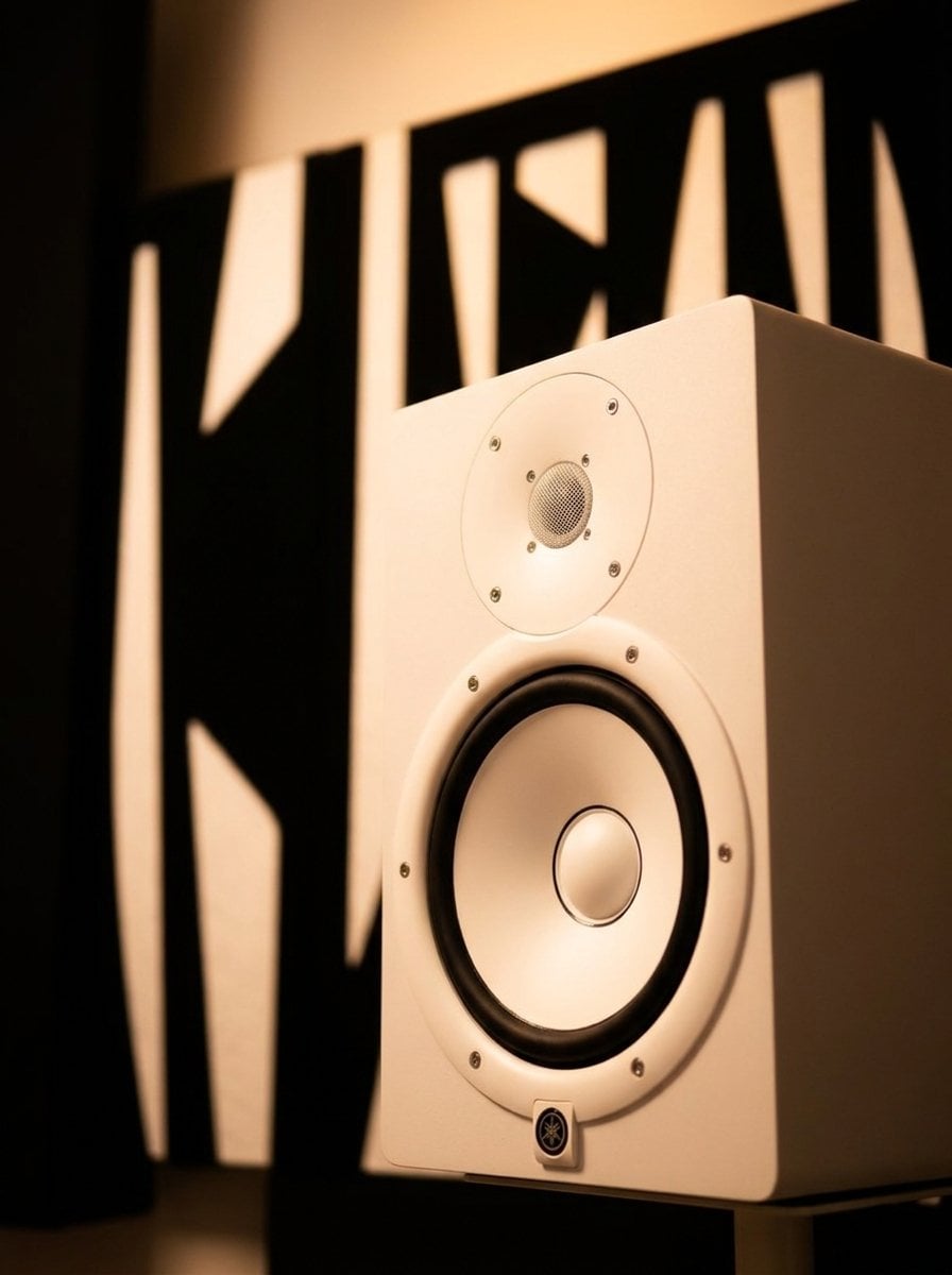 24/7 Black Studio monitor closeup