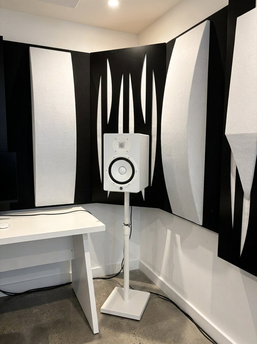 24/7 Black Studio monitor stand