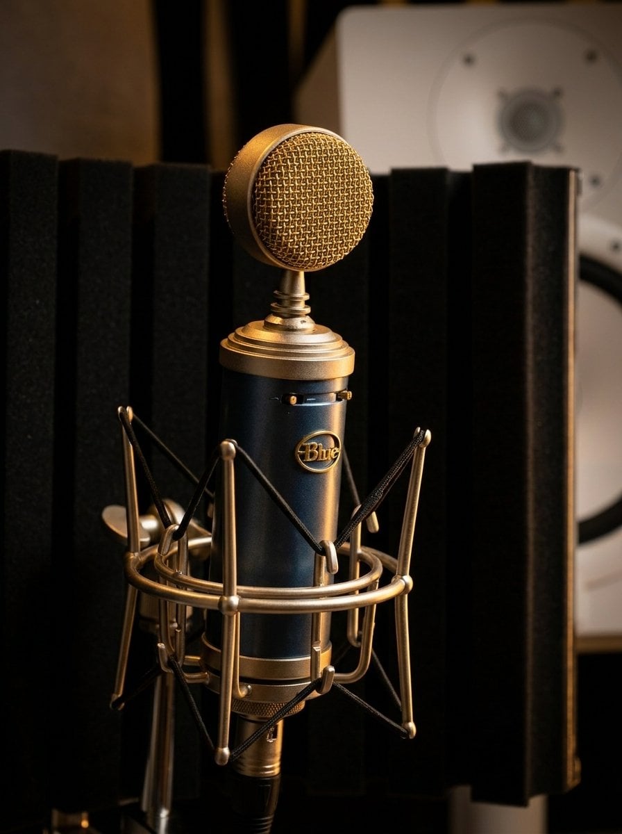 24/7 Black Studio blue mic